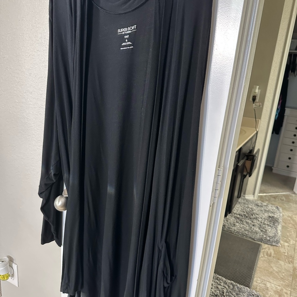 Super Soft Black Cardigan